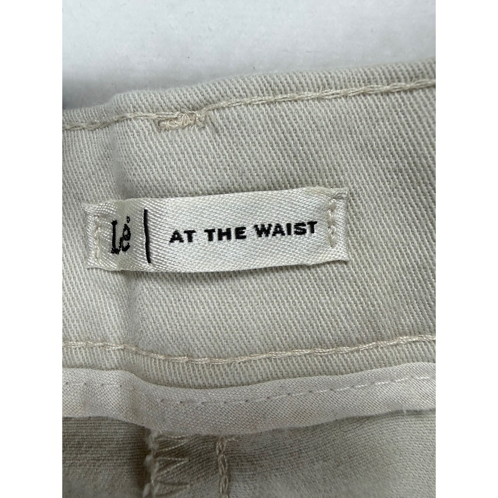 Lee At The Waist Khaki Pants Womens 16Long Straight Leg Chino Beige COY-Y905-011 - Picture 3 of 8